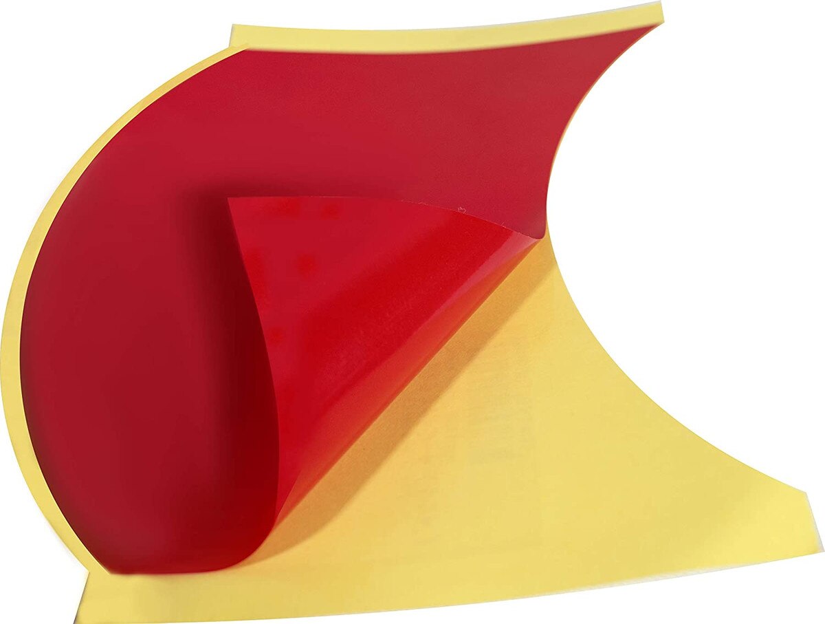 Butterfly Racket Sheet: Close-up of Red Sheet